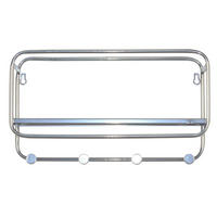 WANDREGAL Silberfarben  - Silberfarben, Design, Metall (45/25/15cm) - MID.YOU