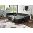 HOCKER in Textil, Holzwerkstoff Anthrazit - Anthrazit/Kieferfarben, KONVENTIONELL, Holz/Holzwerkstoff (106/48/80cm) - Carryhome HOCKER in Textil, Holzwerkstoff Anthrazit - Anthrazit/Kieferfarben, KONVENTIONELL, Holz/Holzwerkstoff (106/48/80cm) - Carryhome