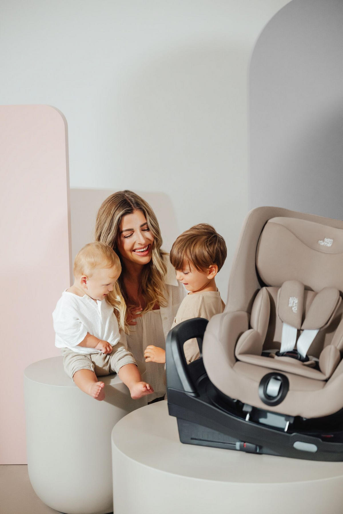 KINDERAUTOSITZ Advansafix Pro  - Hellbraun/Cappuccino, Basics, Kunststoff/Textil (44/60/48cm) - Britax Römer