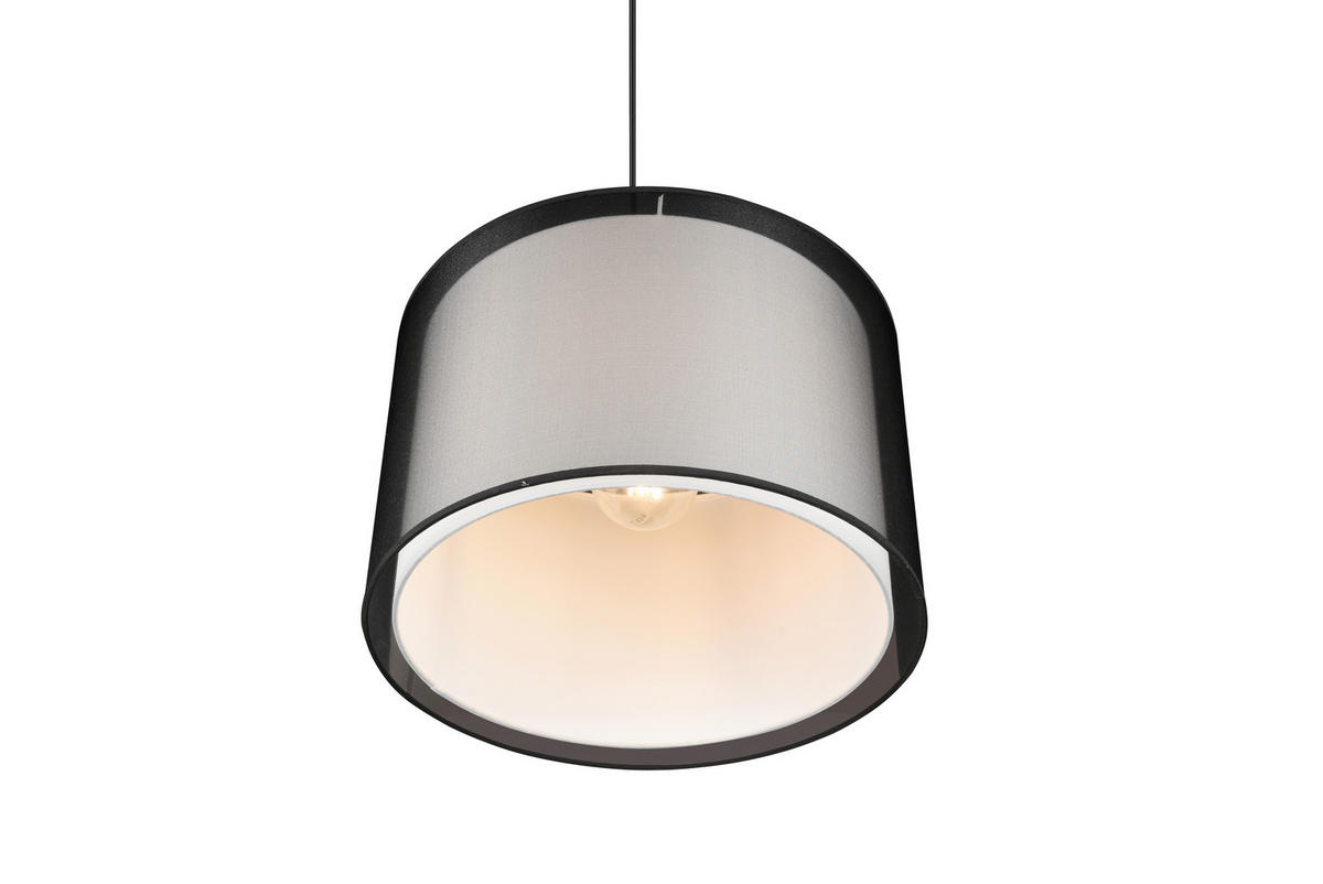 PENDELLAMPA Burton 45/150 cm  - svart, Design, metall (45/150cm) - Trio Leuchten
