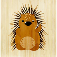 BABYWANDDEKO - Braun, Basics, Holz (40/40/3cm)