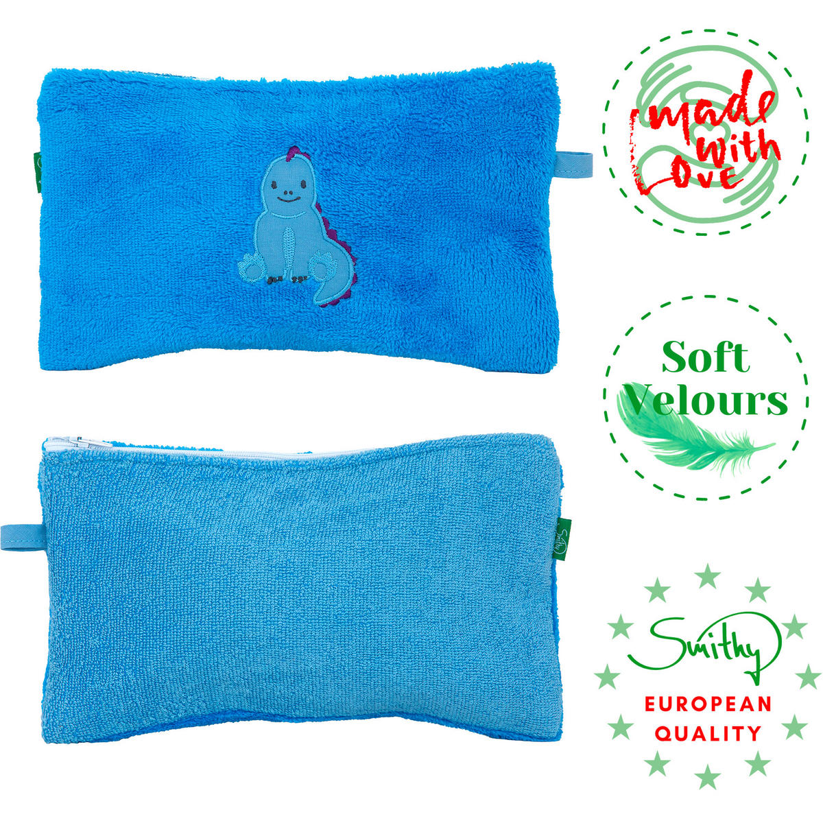 KULTURBEUTEL - Blau, Basics, Textil (25/15cm)