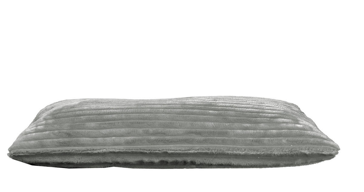 HUNDEBETT - Grau, Basics, Textil (70/50/15cm)