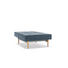 SESSEL Flachgewebe Blau - Blau/Silberfarben, Design, Holz/Textil (90/79/115cm) - Innovation