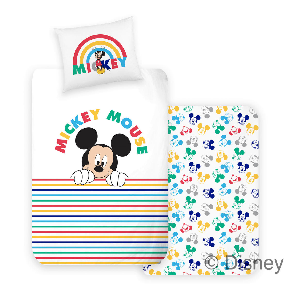 BABA ÁGYNEMŰHUZAT-GARNITÚRA 90/130 cm  - többszínű, Basics, textil (90/130cm)