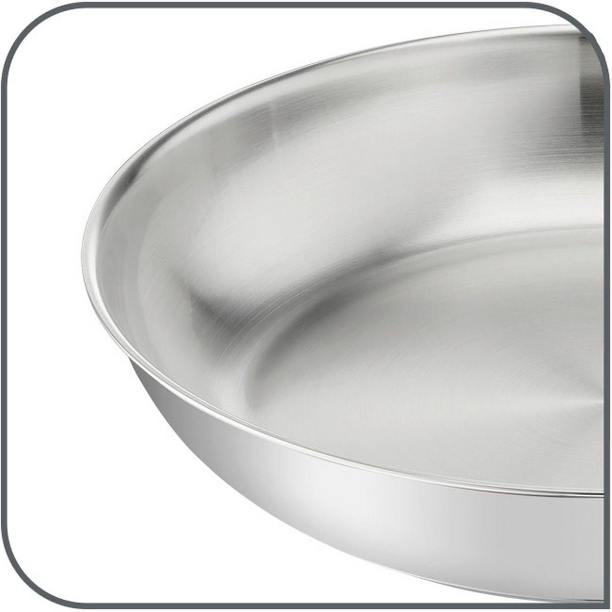 PFANNENSET VIRTUOSO Edelstahl 2-teilig  - Edelstahlfarben, Basics, Metall (49,5/32,5/9,0cm) - Tefal