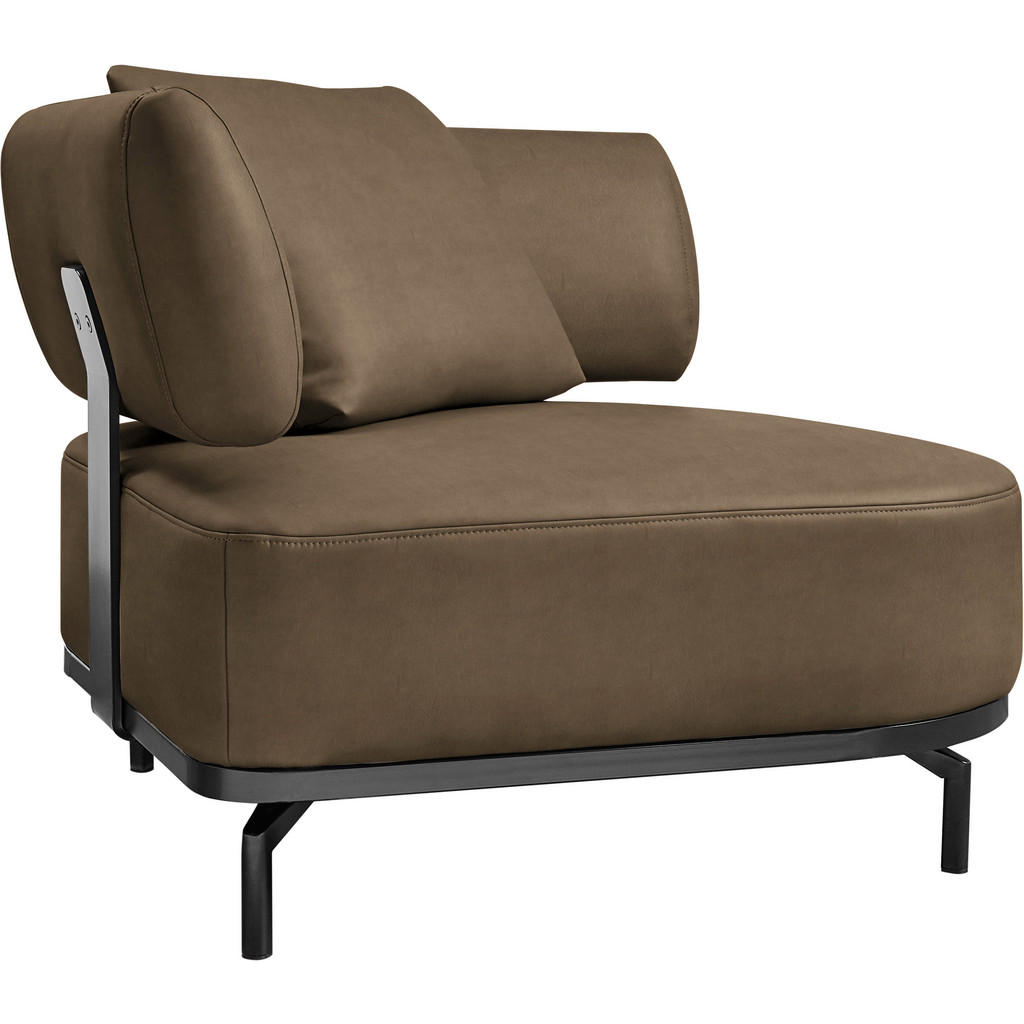 Thumbnail - Dieter Knoll Sessel Palio, Braun, Leder, Echtleder, Longlife-Leder, Füllung: Polyurethan (Pur), 98x85x98 cm, Lederauswah...