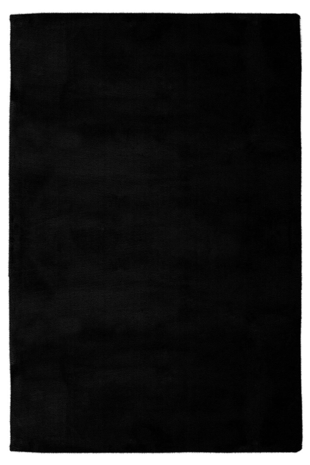 FLACHWEBETEPPICH 120/170 cm Schwarz  - Schwarz, Basics, Textil (120/170cm) - Kayoom