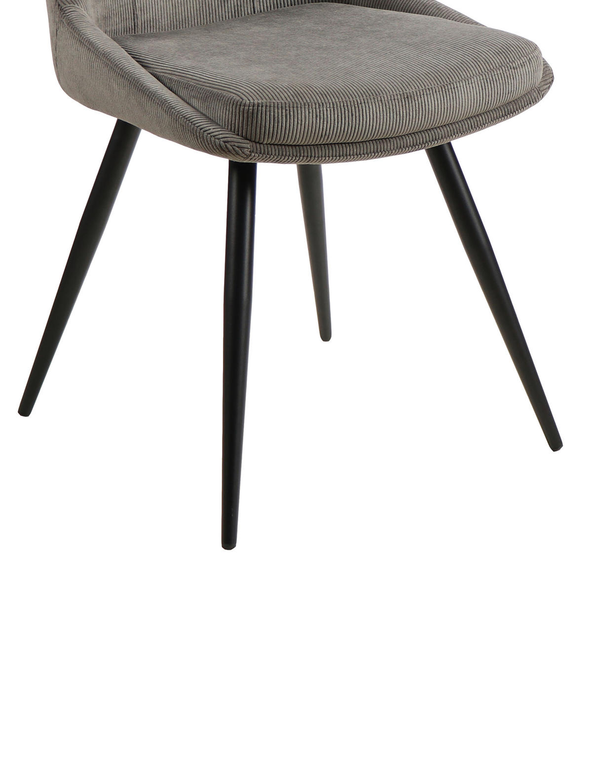 STOLICA  siva       - siva/crna, Moderno, drvo/metal (49/88/59cm) - MID.YOU