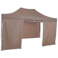 PAVILLON 450/330/300 cm   - Taupe, KONVENTIONELL, Textil/Metall (450/330/300cm) - Siena Garden