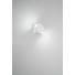 LED-WANDLEUCHTE - Weiß, Design, Kunststoff/Metall (6/6/5,3cm)