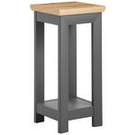 BLUMENSTÄNDER Holzwerkstoff  - Anthrazit/Eiche Artisan, LIFESTYLE, Holzwerkstoff (30/30/65cm) - Hom`in