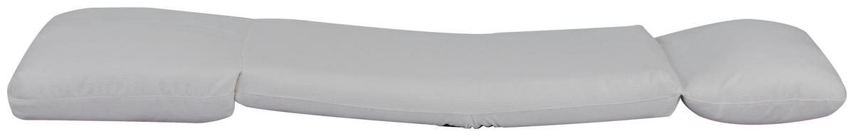 SCHLAFSESSEL Webstoff Weiß    - Hellbraun/Weiß, MODERN, Textil (78/58/82cm) - Livetastic