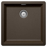 SPÜLE GREN100UBRO  - Bronzefarben, Basics, Stein (45,6/45,6cm) - Schock