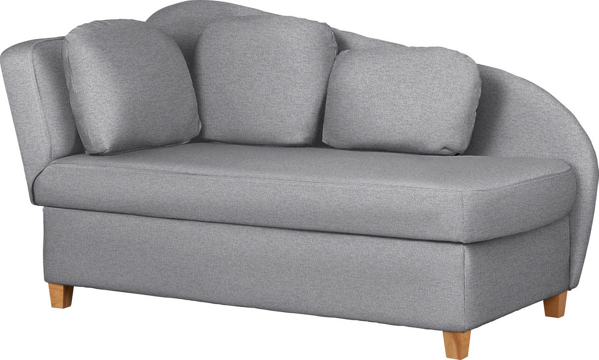 LIEGE in Flachgewebe Grau  - Grau, Lifestyle, Holz/Textil (85/97/180cm) - Novel