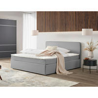 BOXBETT 160/200 cm  in Hellgrau  - Hellgrau, KONVENTIONELL, Holz (160/200cm) - P & B