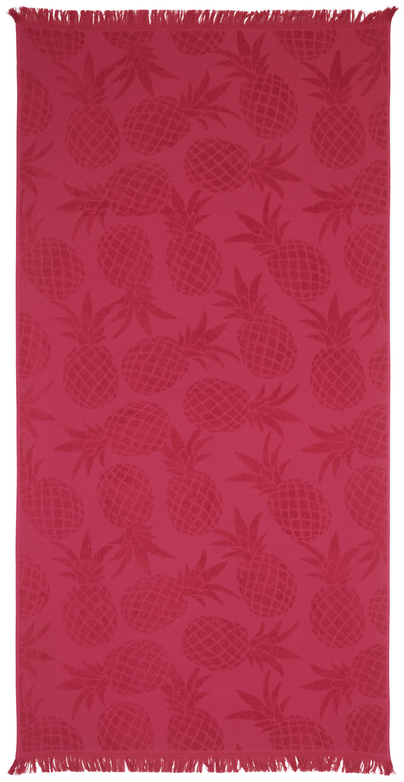 STRANDTUCH FUNKY TIME Pink 90/180 cm  - Pink, Basics, Textil (90/180cm) - Esposa