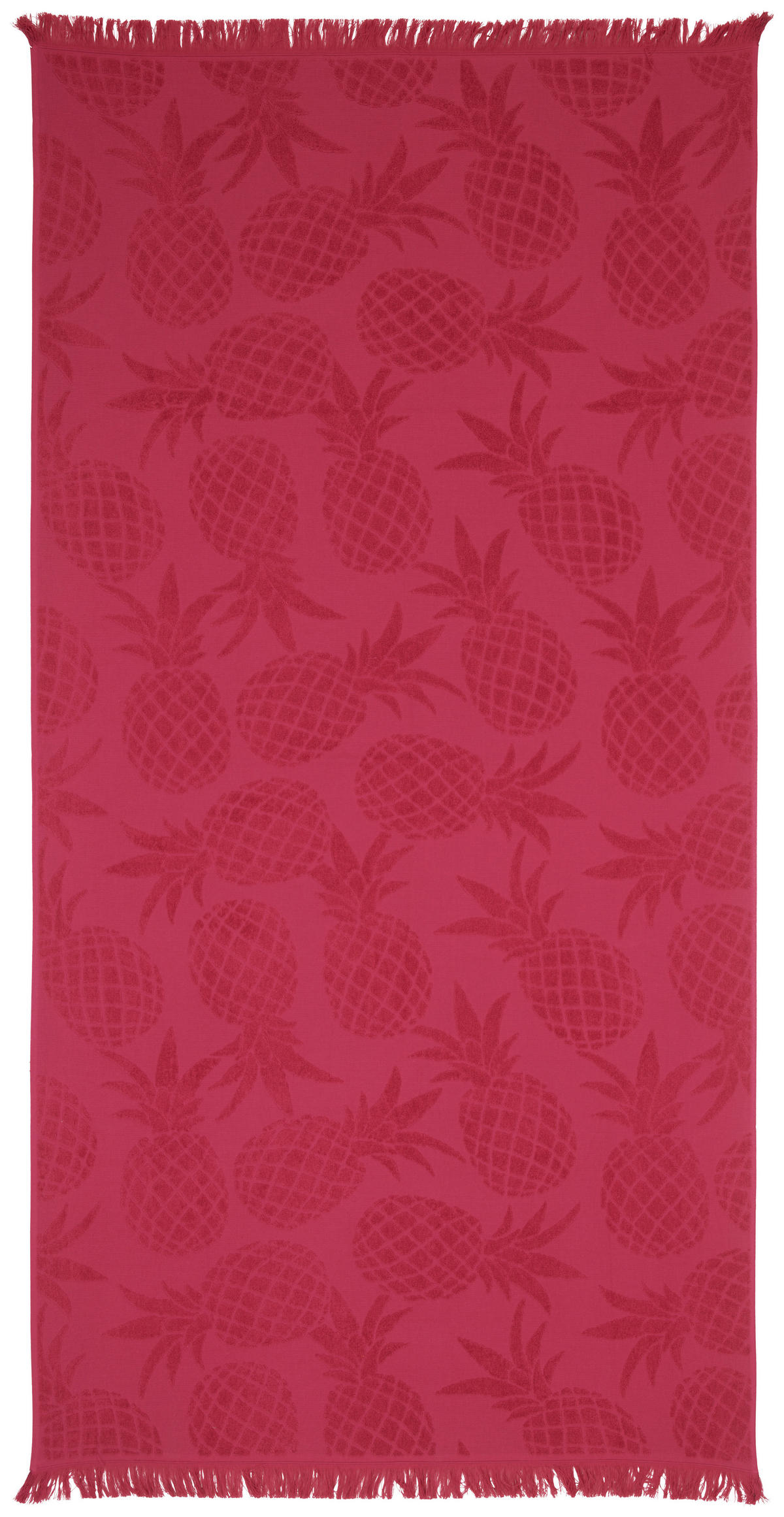 STRANDTUCH FUNKY TIME Pink 90/180 cm  - Pink, Basics, Textil (90/180cm) - Esposa