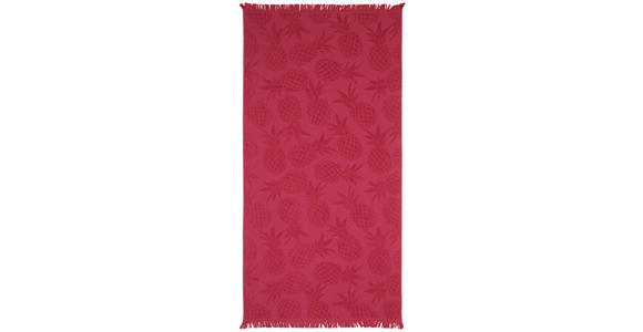 STRANDTUCH FUNKY TIME Pink 90/180 cm  - Pink, Basics, Textil (90/180cm) - Esposa