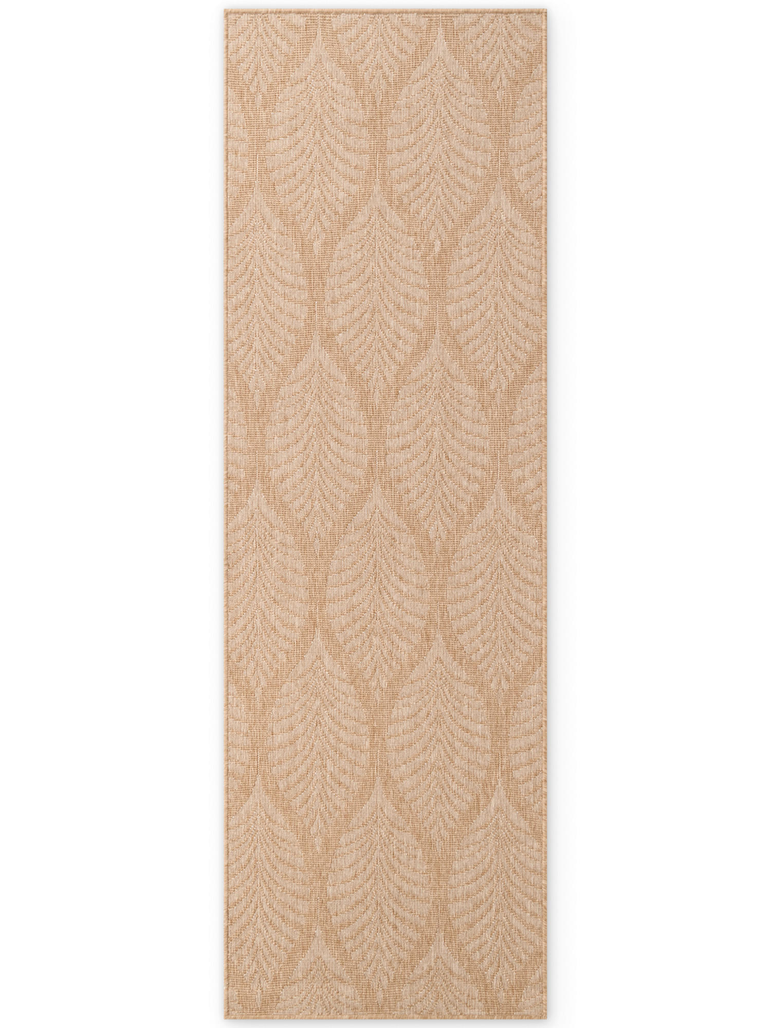 LÄUFER 80/250 cm Duet  - Sandfarben/Weiß, Design, Kunststoff (80/250cm) - Hanse Home