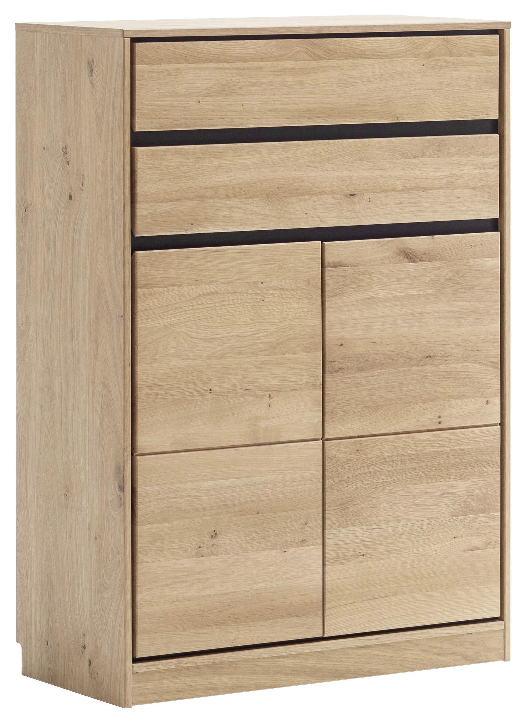 HIGHBOARD  in 86/123/40 cm  - Eiche Bianco, KONVENTIONELL, Holz/Holzwerkstoff (86/123/40cm) - Linea Natura