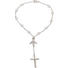 ROSENKRANZ - Silberfarben, Basics (1/19cm) ROSENKRANZ - Silberfarben, Basics (1/19cm)