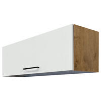 KÜCHENOBERSCHRANK 100/32/32 cm  in Eichefarben, Magnolie  - Eichefarben/Magnolie, KONVENTIONELL, Holzwerkstoff/Metall (100/32/32cm) - FlexWell