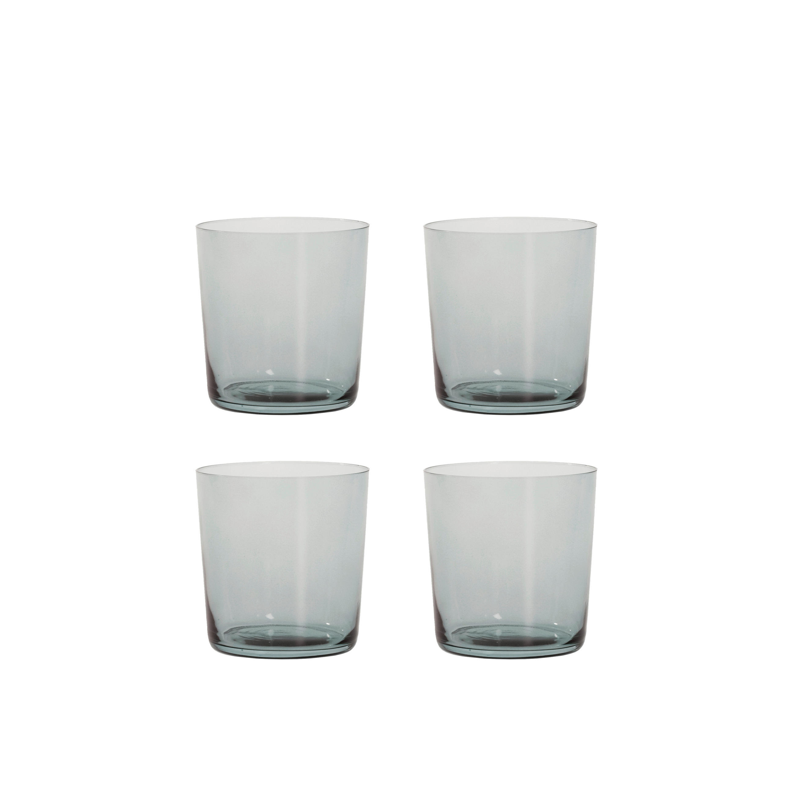 TRINKGLAS 370 ml 4-teilig  - Graubraun, Basics, Glas (370ml) - Aida