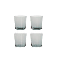 TRINKGLAS 370 ml 4-teilig  - Graubraun, Basics, Glas (370ml) - Aida