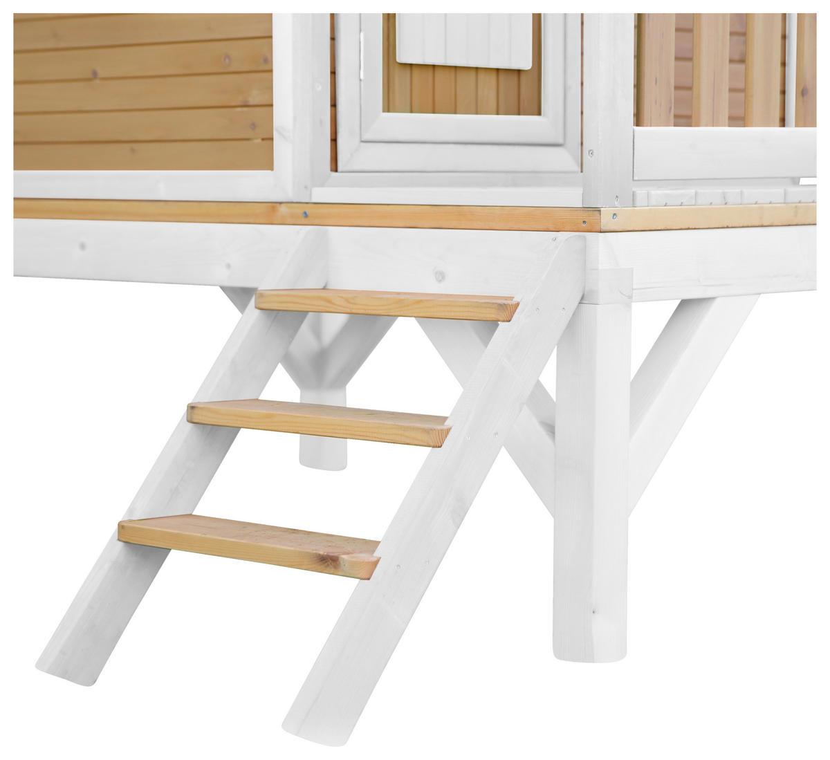 SPIELHAUS 287/231/191 cm  - Lila/Rot, KONVENTIONELL, Holz (287/231/191cm) - Ambia Garden