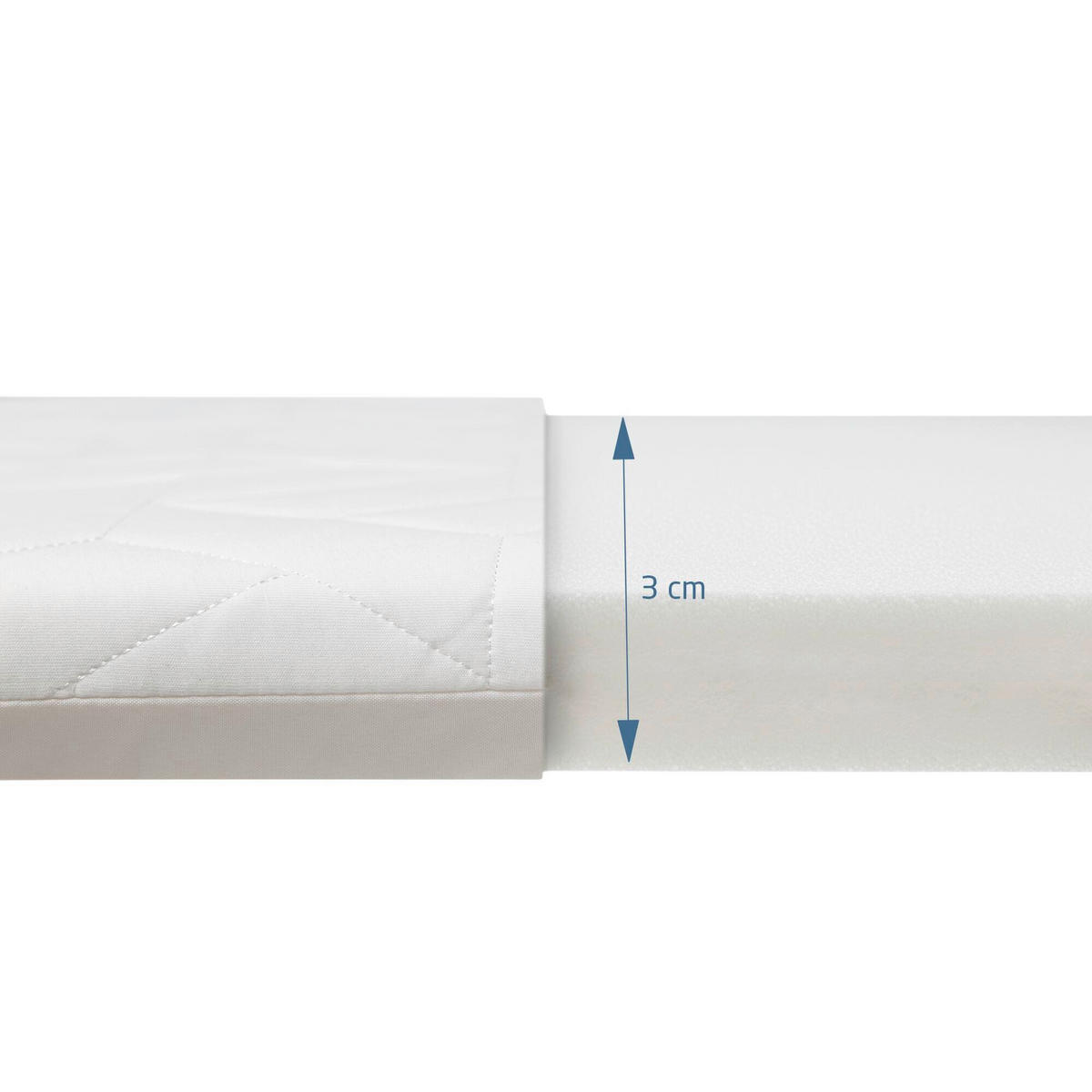 BEISTELLBETT Iora Pro  - Creme, Basics, Naturmaterialien/Kunststoff (57/68,8 - 82/94cm) - Maxi-Cosi