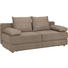 SCHLAFSOFA Webstoff Braun - Schwarz/Braun, KONVENTIONELL, Kunststoff/Textil (208/80/100cm) - CARRYHOME