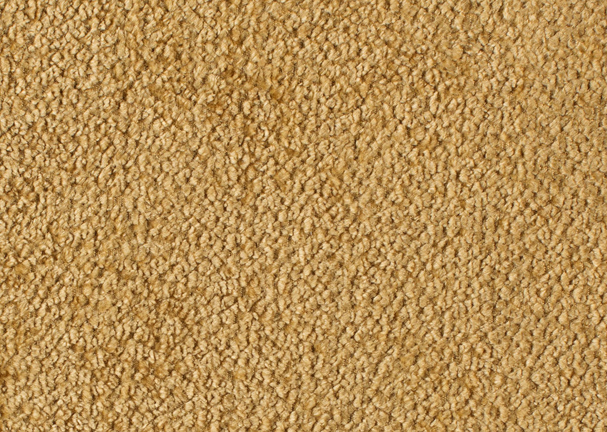 SCHLAFSOFA in Chenille, Plüsch Goldfarben  - Goldfarben/Schwarz, MODERN, Textil/Metall (208/73/92/102cm) - Novel