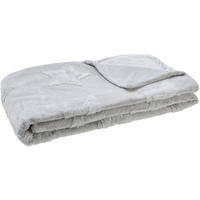 WOHNDECKE 150/200 cm  - Silberfarben, Textil (150/200cm) - X-Mas