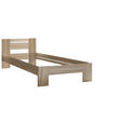 BETT 90/200 cm  in Sonoma Eiche  - Sonoma Eiche, KONVENTIONELL, Holzwerkstoff (90/200cm) - Carryhome