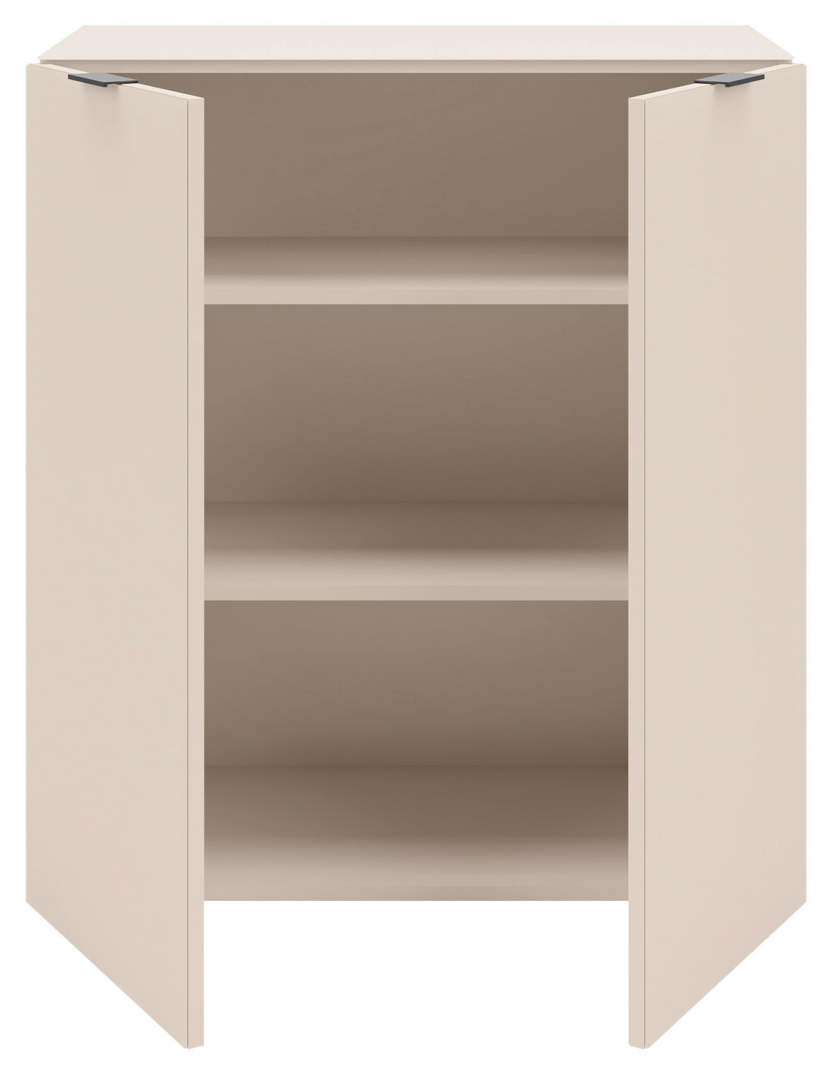 KOMMODE , 80/93/40 cm,  - Kaschmir/Schwarz, Basics, Glas/Holzwerkstoff (80/93/40cm) - Novel