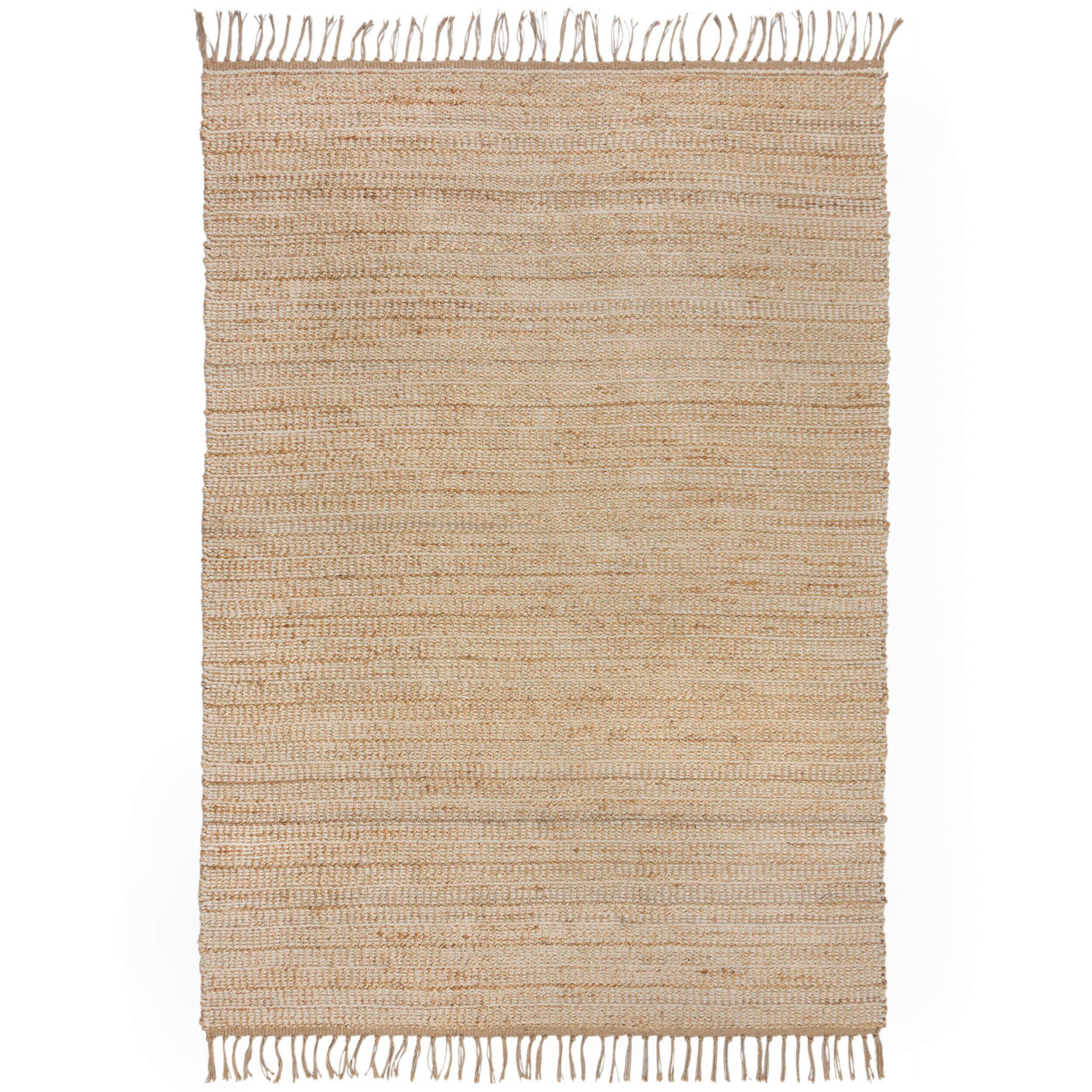 HANDWEBTEPPICH 200/290 cm Clio Jute Naturfarben  - Naturfarben, KONVENTIONELL, Textil (200/290cm) - Xora