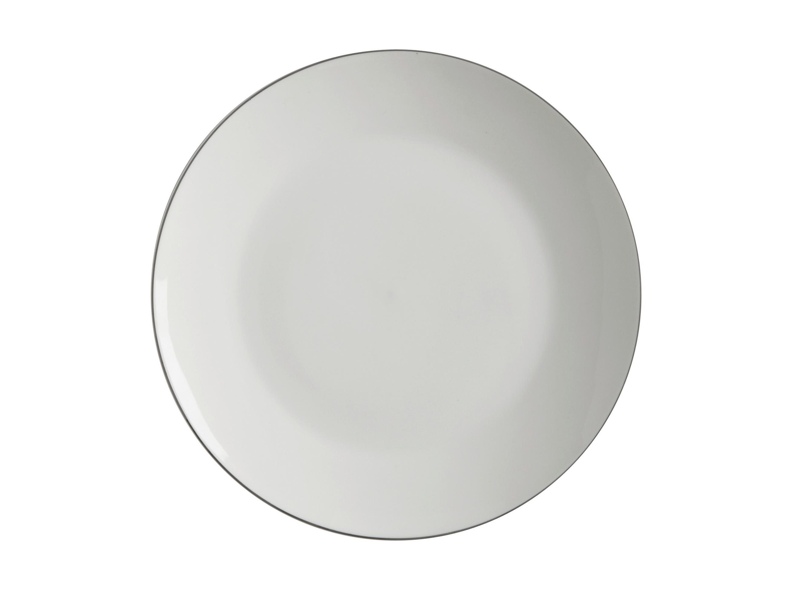 Farfurie 27,5 cm  - alb, Basics, ceramică (27,5cm) - Maxwell & Williams
