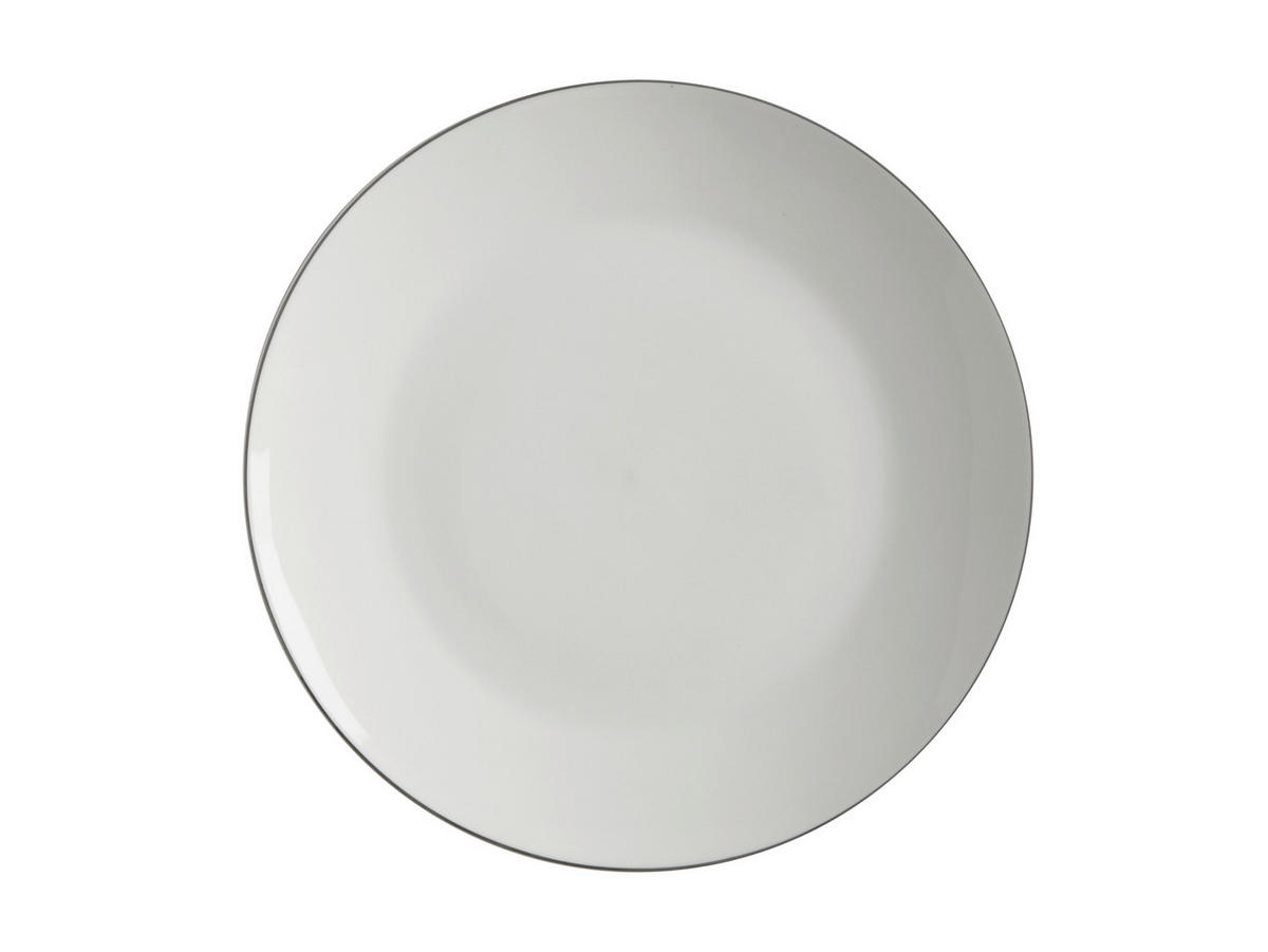 Farfurie 27,5 cm  - alb, Basics, ceramică (27,5cm) - Maxwell & Williams