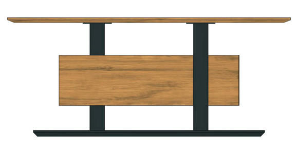 COUCHTISCH in Holz 110/70/45 cm  - Eichefarben/Anthrazit, Natur, Holz (110/70/45cm) - Valnatura