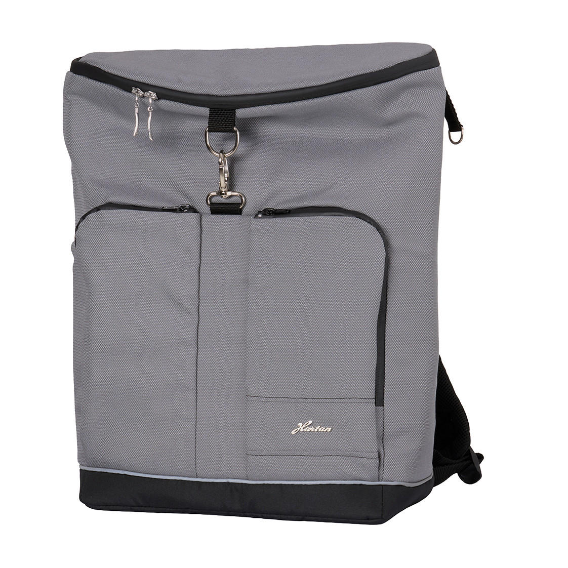 WICKELRUCKSACK Space Bag  - Grau, Basics, Textil (16/44.5/36cm) - Hartan