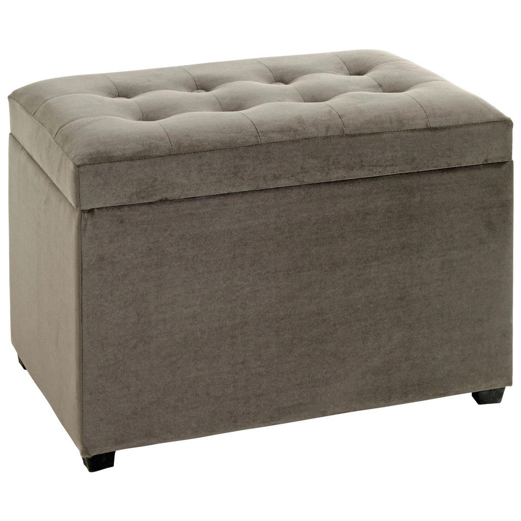 LAVICA S ÚLOŽNÝM PRIESTOROM, textil, kompozitné drevo, 58/42/39 cm