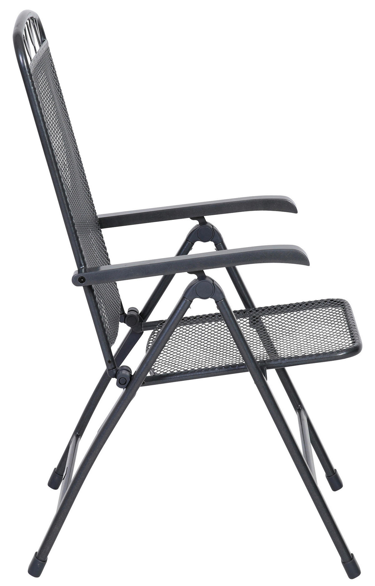 GARTENSTUHL Metall Grau  - Grau, Basics, Metall (58/108/64cm) - Gardenson