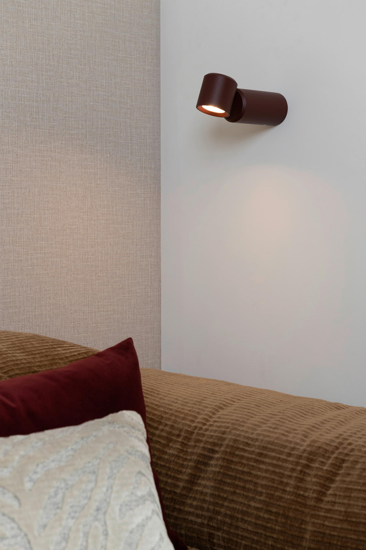 WANDLEUCHTE - Bordeaux, Design, Metall (6,5/19cm) - It's about Romi