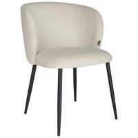 STUHL  Stoffauswahl Cord  Schwarz, Beige  - Beige/Schwarz, Design, Textil/Metall (56/78/59cm) - Stylife