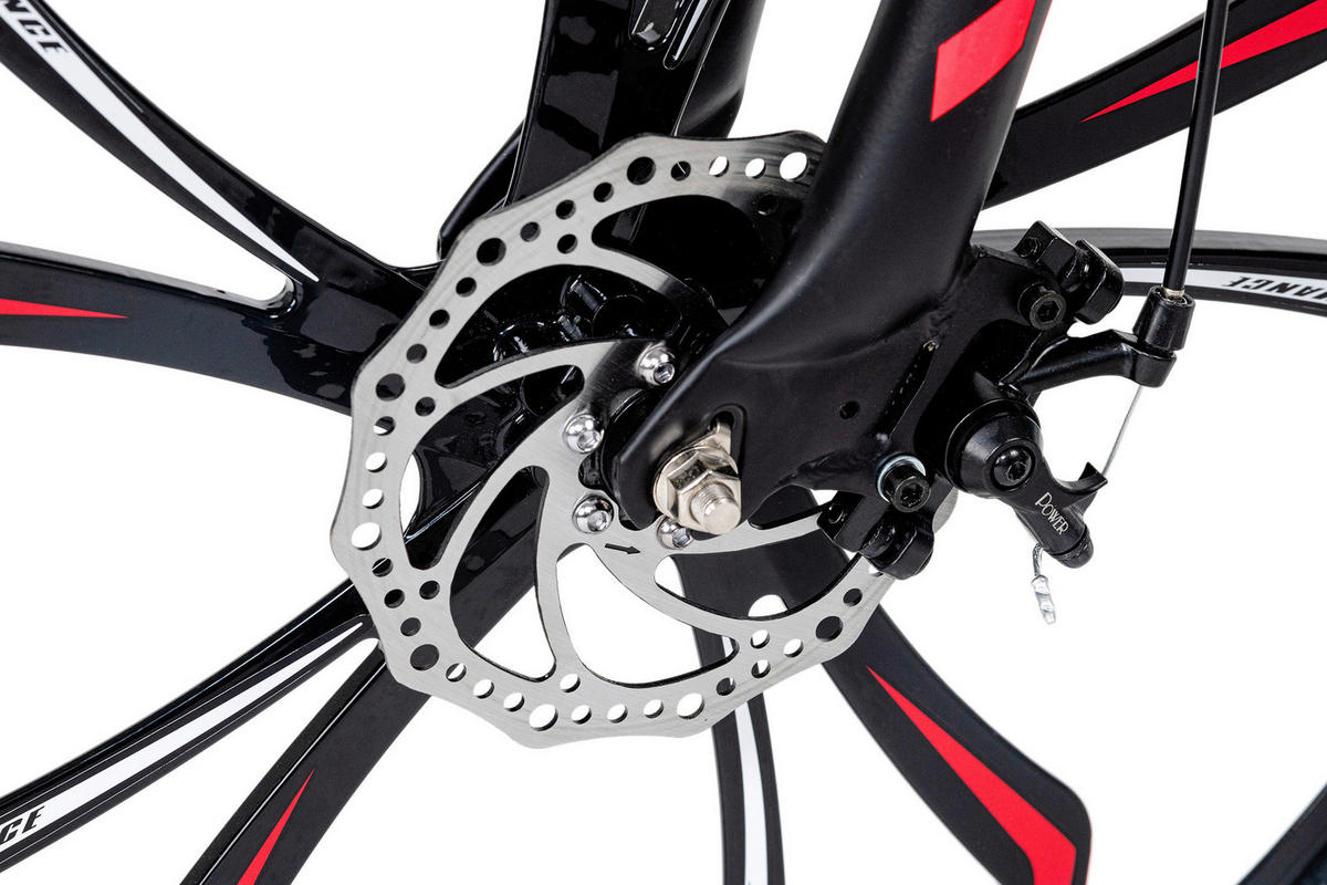 MOUNTAINBIKE 27,5 Zoll  - Rot/Schwarz, Basics, Metall (139/80/21cm) - Atrigo