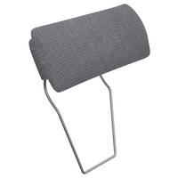 KOPFSTÜTZE - Dunkelgrau, KONVENTIONELL, Textil (55/28/18cm) - Hom`in
