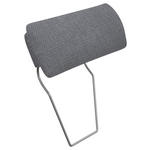 KOPFSTÜTZE - Dunkelgrau, KONVENTIONELL, Textil (55/28/18cm) - Hom`in