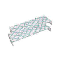 TISCHLÄUFER 40/140 cm  - Blau/Weiß, Basics, Textil (40/140cm)