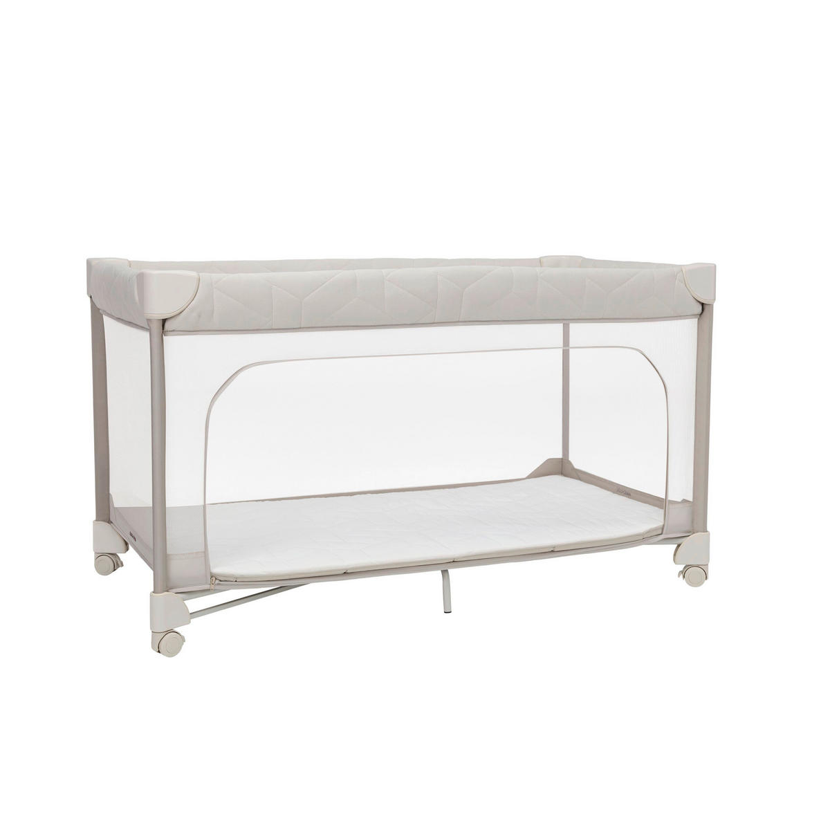 REISEBETT Merlin Creme  - Creme, Basics, Kunststoff/Textil (65/125/73cm) - Maxi-Cosi